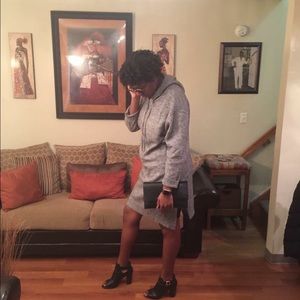 Hooded Sweater Dress